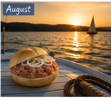 Mettbrötchen im August